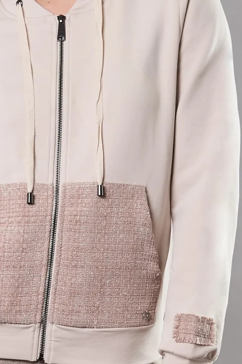 Maglia aperta con zip e tasche | VERDISSIMA Cosy - 9