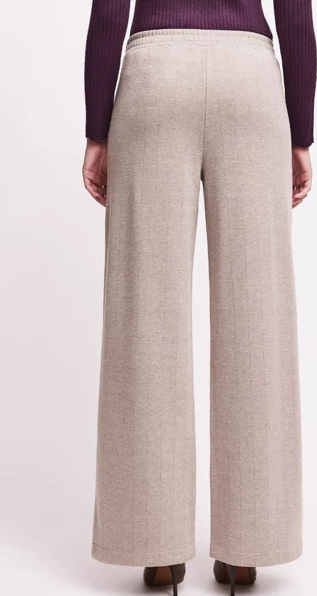 Pantalone wide leg con tasche | VERDISSIMA Cosy - 3