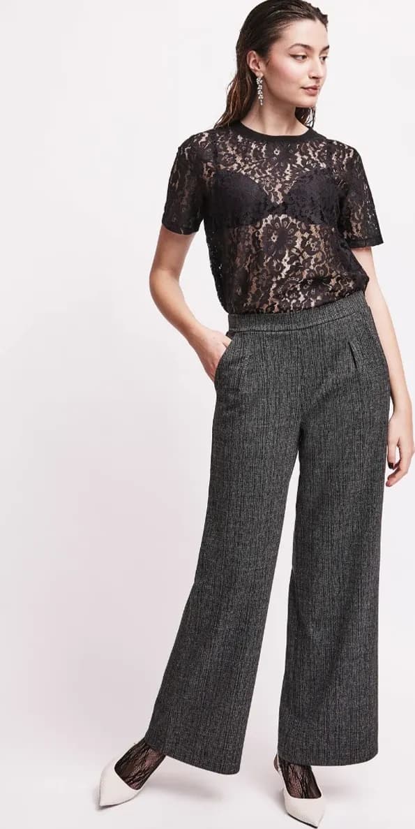 Pantalone wide leg con tasche | VERDISSIMA Cosy - 5