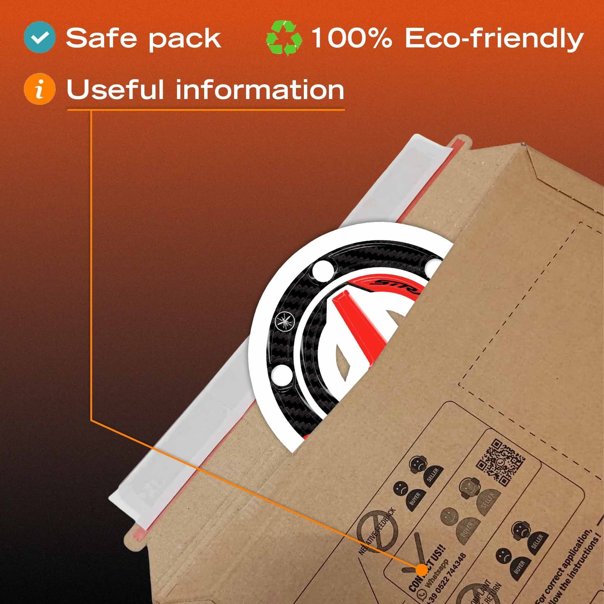 Adesivo Tappo Serbatoio moto compatibile con Benelli TRK 902 Stradale 2026 - 10