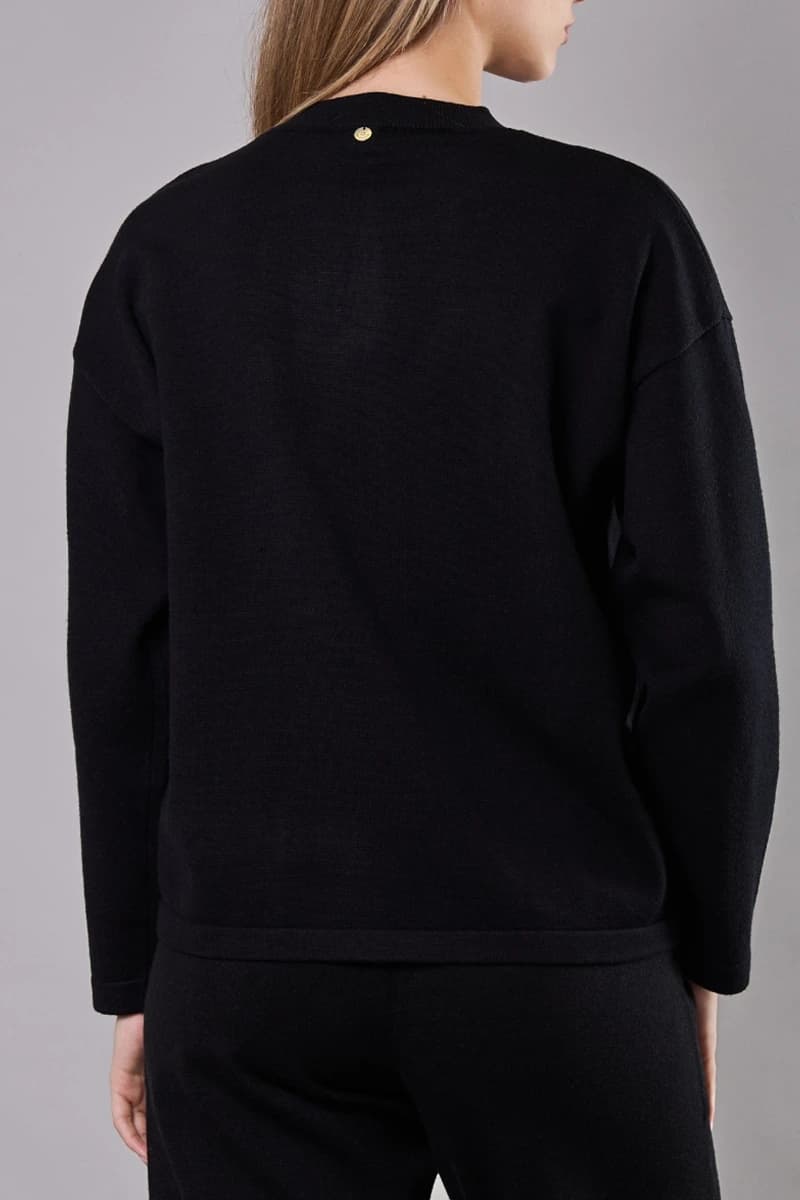 Maglia girocollo | VERDISSIMA Cosy - 3