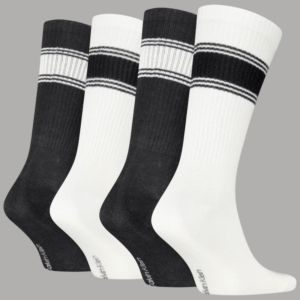 Calzini Calvin Klein Uomo Gift Box 4 Paia in Cotone - 2