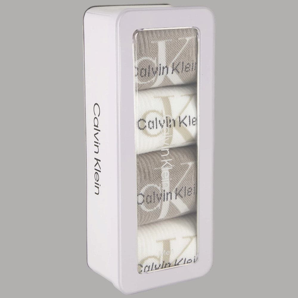 Calzini uomo Calvin Klein 4 paia in confezione regalo - 3