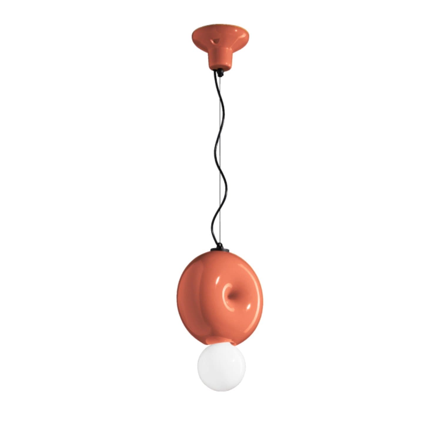 Lampadario Ferroluce Decò BUMBUM C2751 E27 LED ceramica vetro - 3