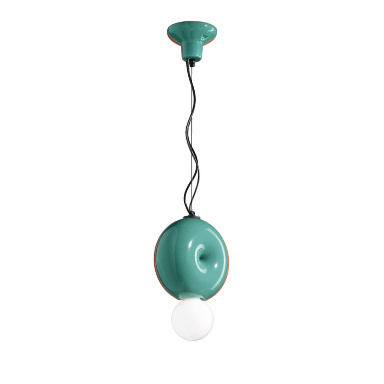 Lampadario Ferroluce Decò BUMBUM C2751 E27 LED ceramica vetro - 4