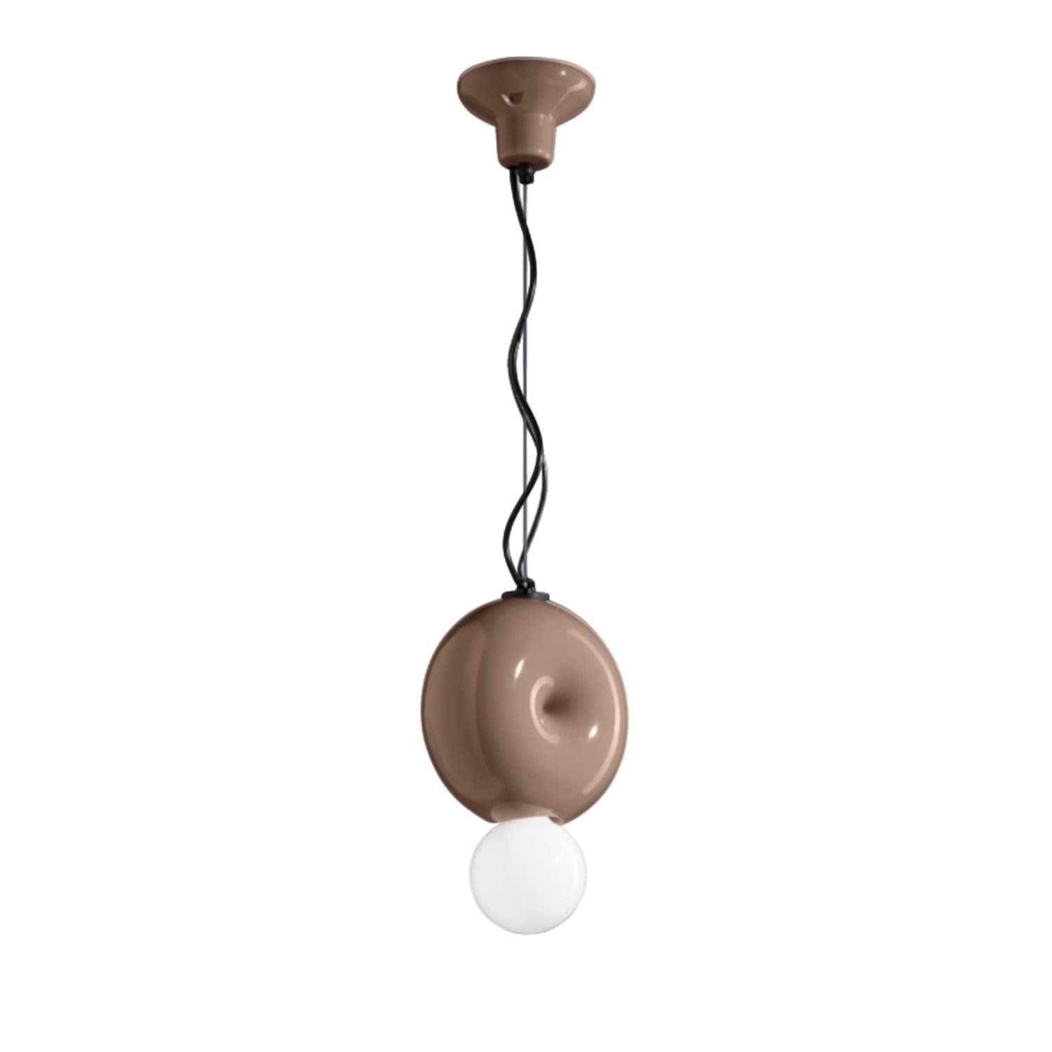 Lampadario Ferroluce Decò BUMBUM C2751 E27 LED ceramica vetro - 8