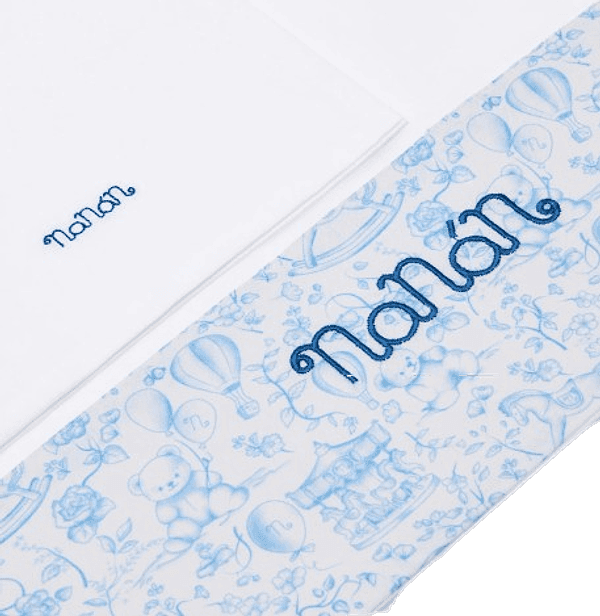 Nanan - Set Lenzuola Carrozzina 3 pezzi Little Dreamland - 4