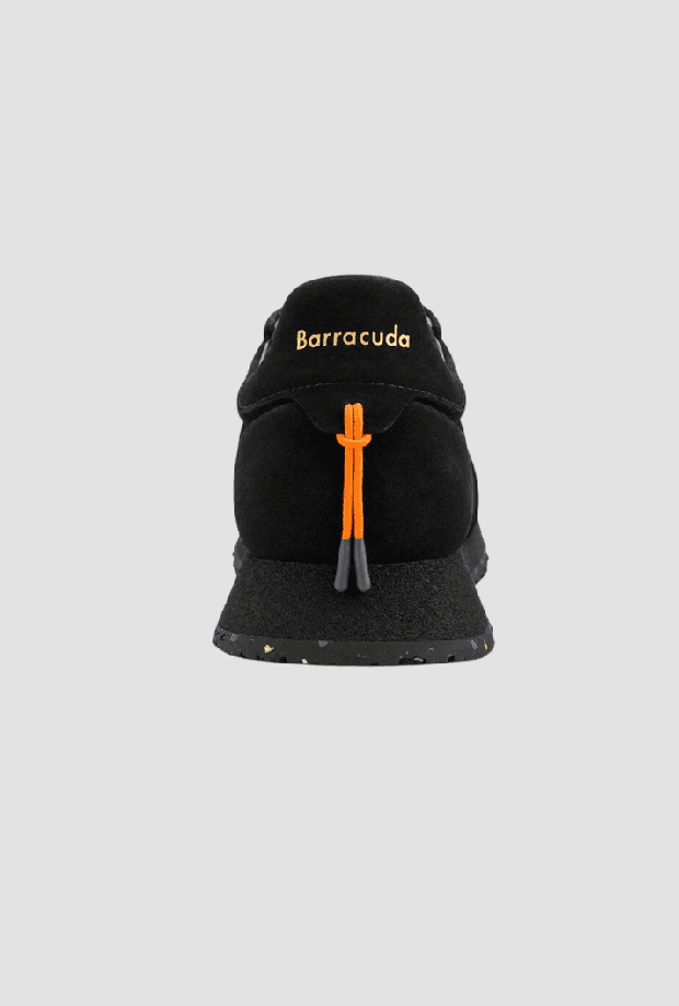 BARRACUDA scarpe in camoscio uomo nero - 3