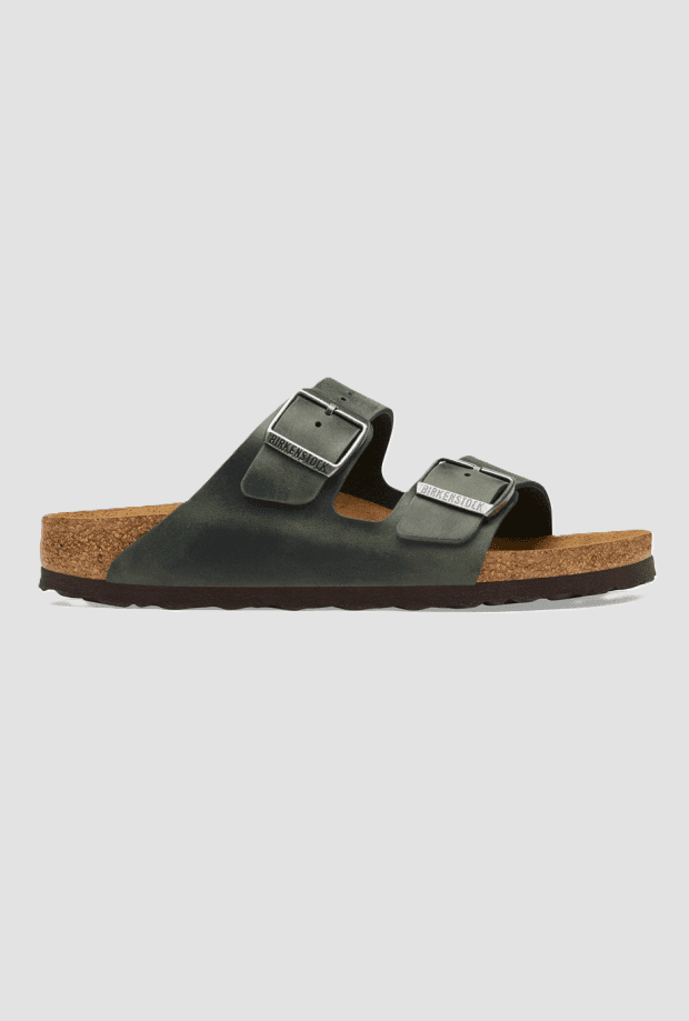 BIRKENSTOCK sandalo arizona unisex verde timo - 3
