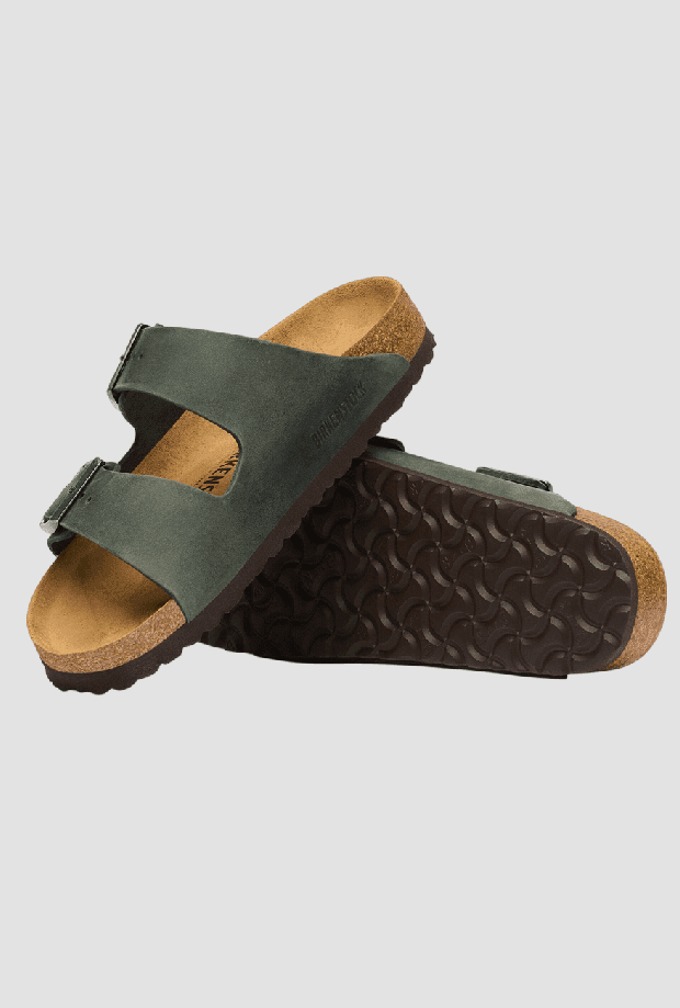 BIRKENSTOCK sandalo arizona unisex verde timo - 5