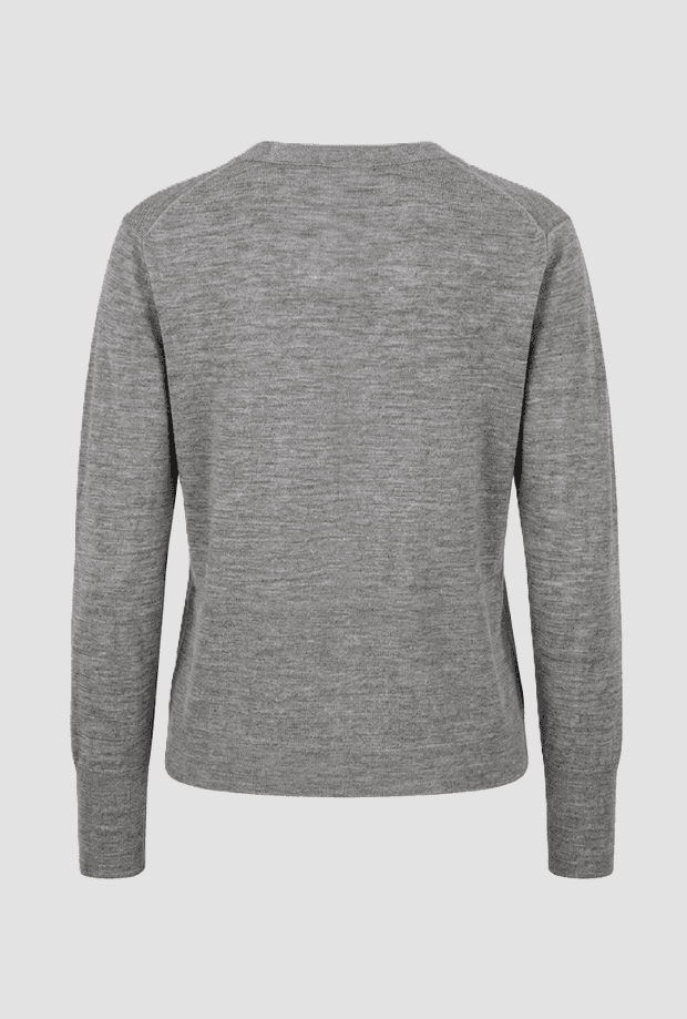 MAX MARA cardigan a v donna grigio - 2