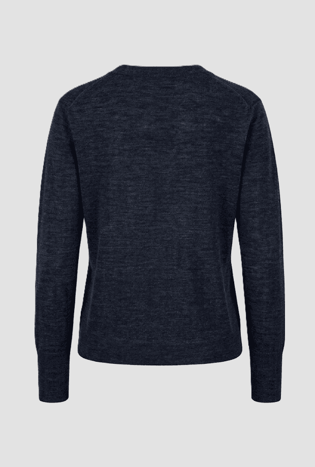 MAX MARA cardigan a v donna navy blue - 2