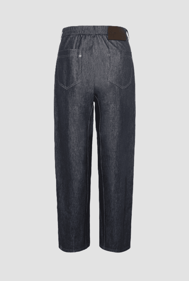 MAX MARA pantalone in denim donna blu - 2