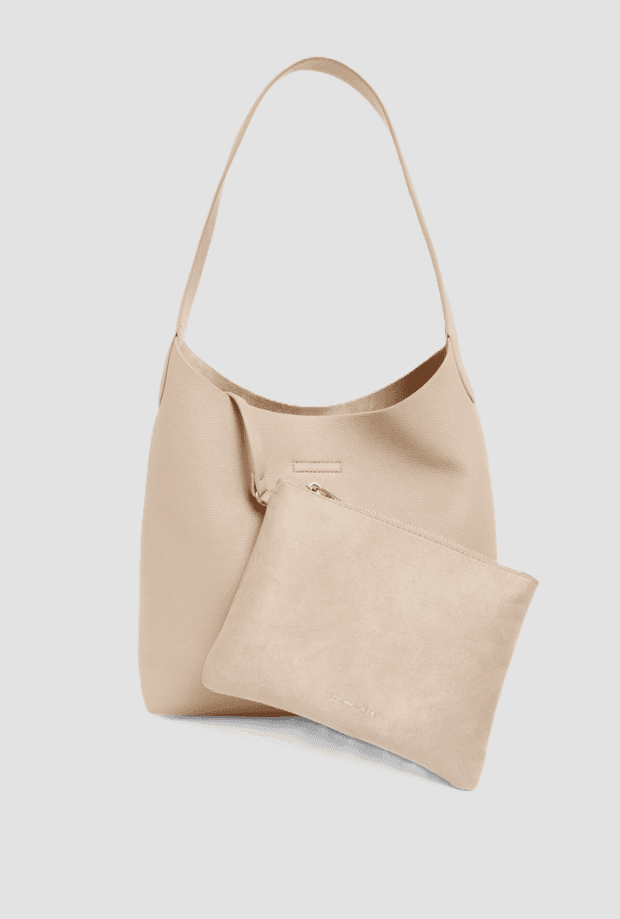MAX MARA borsa hobo-tote donna beige - 4