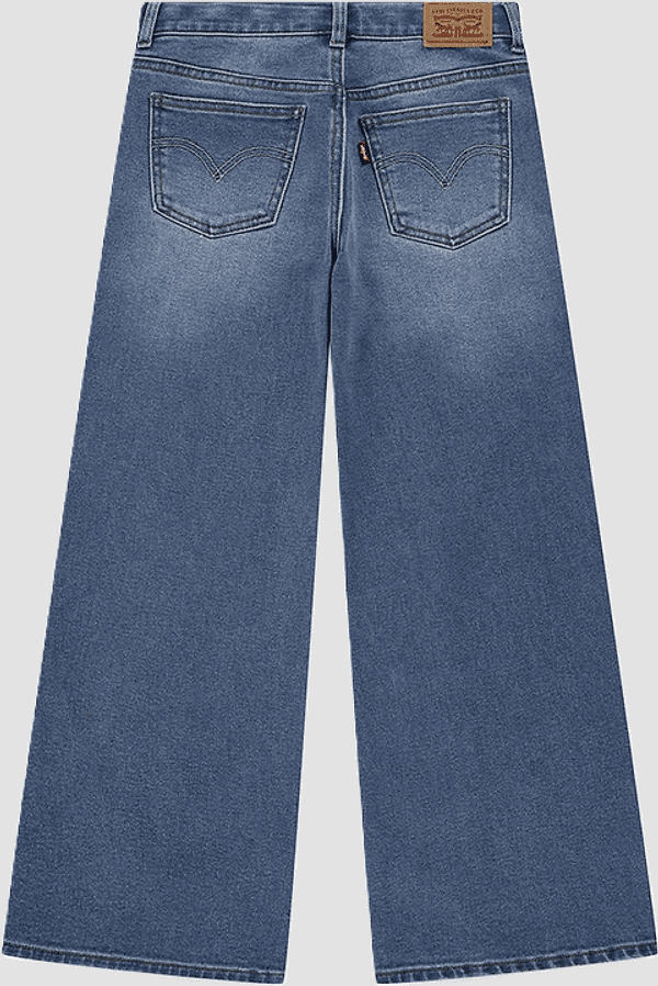 LEVI'S KIDS jeans baggy fit bambina blu - 2