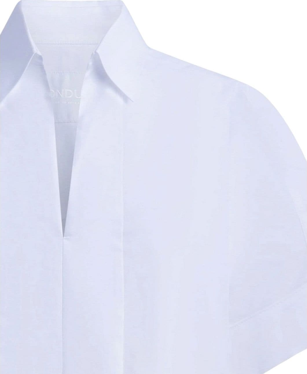DONDUP camicie donna dondup - camicia in gabardina tinto filo - celeste - 2