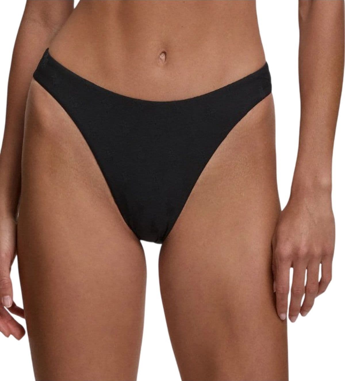RALPH LAUREN BEACHWEAR slip, tanga e culotte donna ralph lauren beachwear - high leg scoop - nero - 2