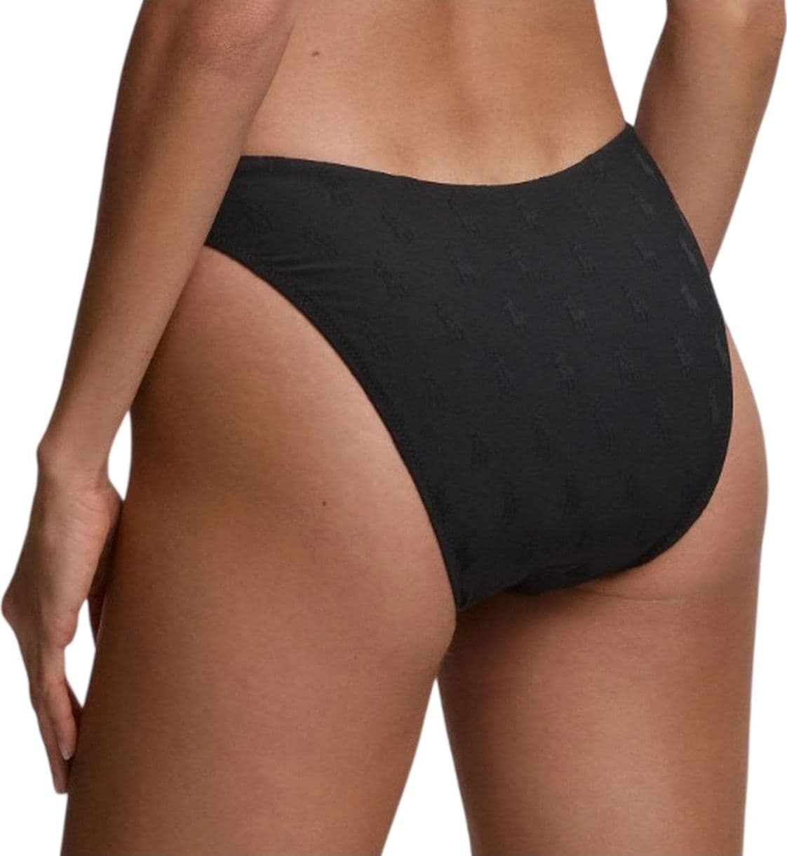 RALPH LAUREN BEACHWEAR slip, tanga e culotte donna ralph lauren beachwear - high leg scoop - nero - 3