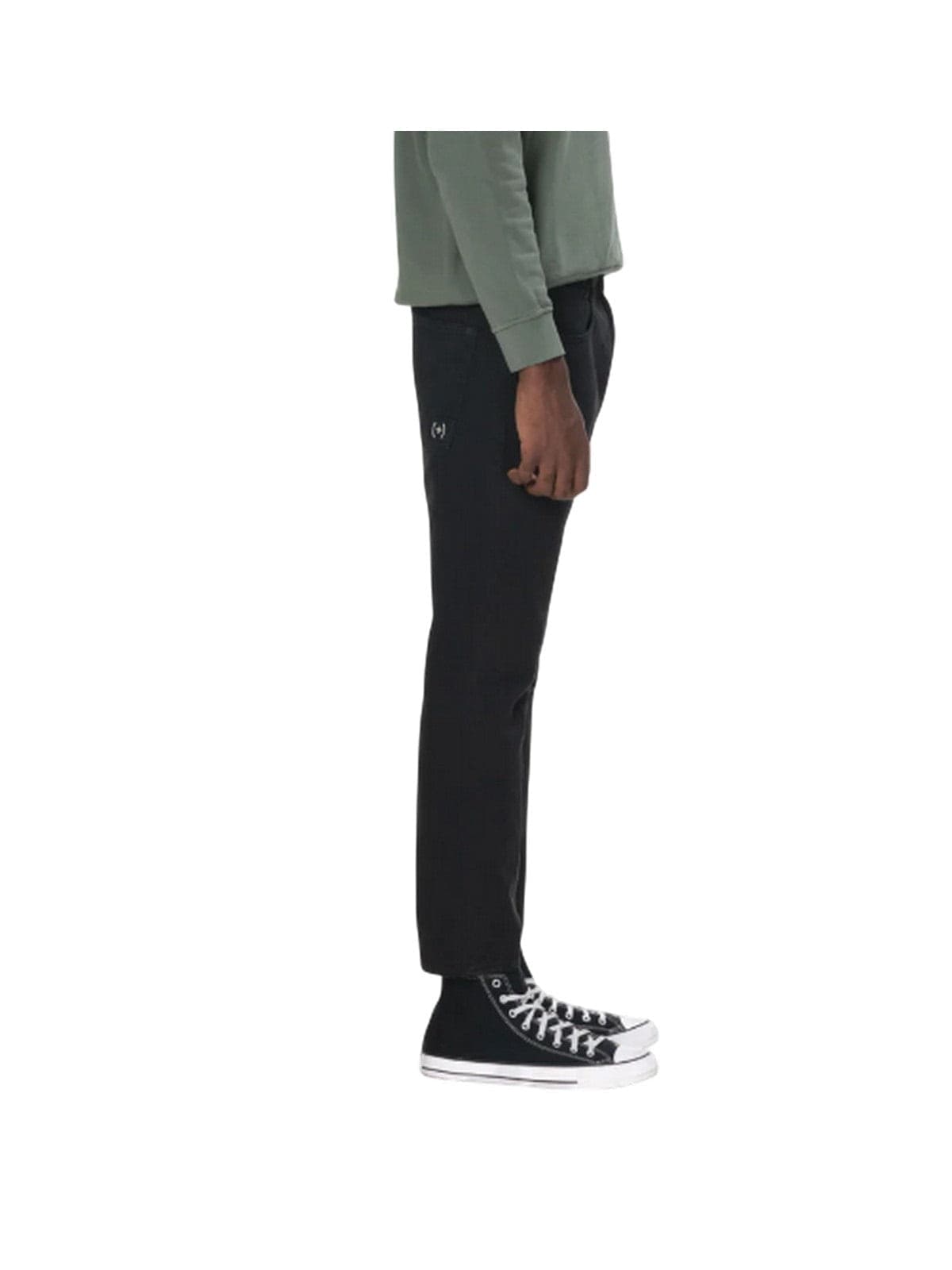 (+) PEOPLE jeans uomo (+) people - rico - nero - 2