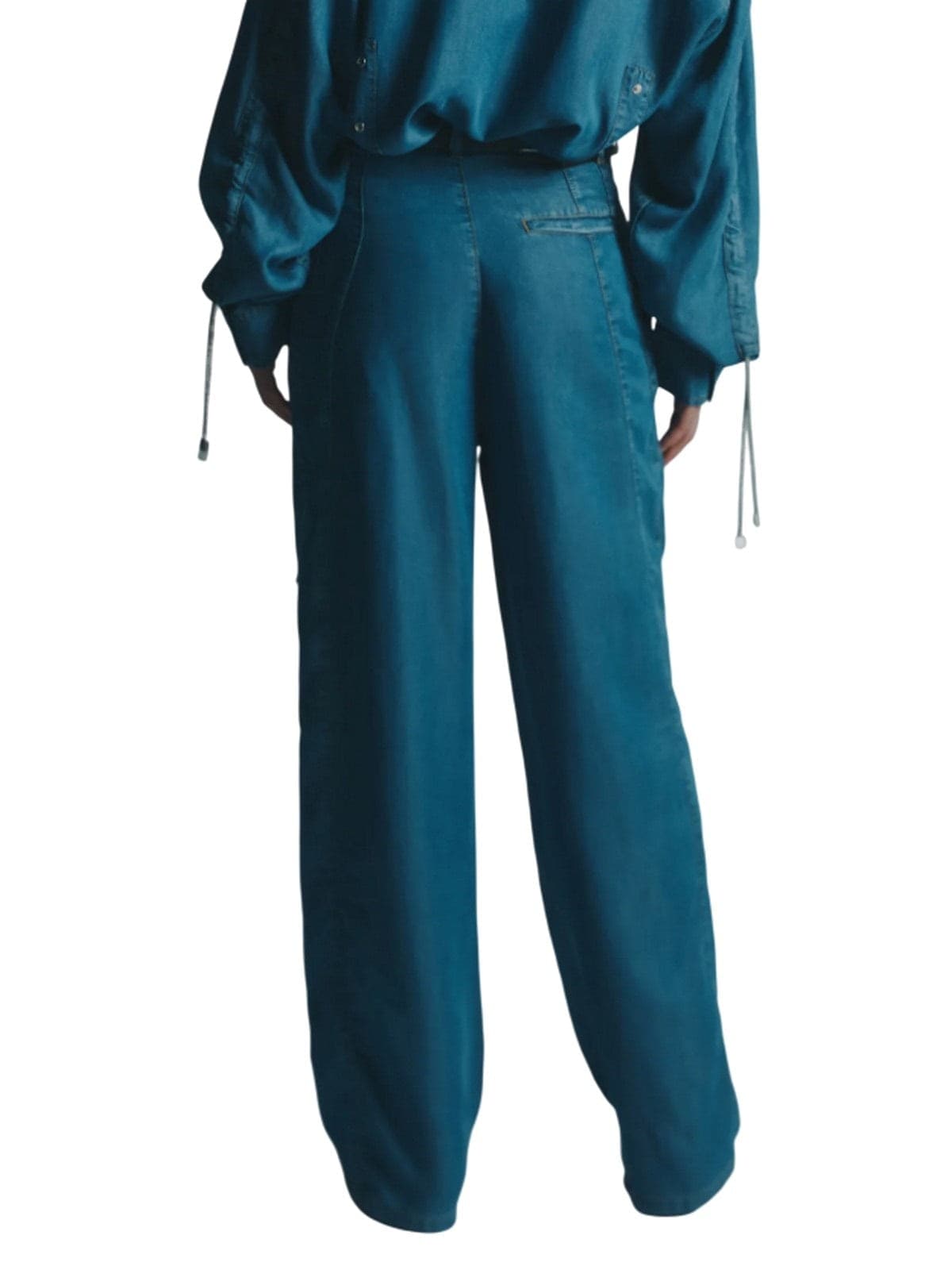CIRCUS HOTEL pantaloni donna circus hotel - pantalone - celeste - 3