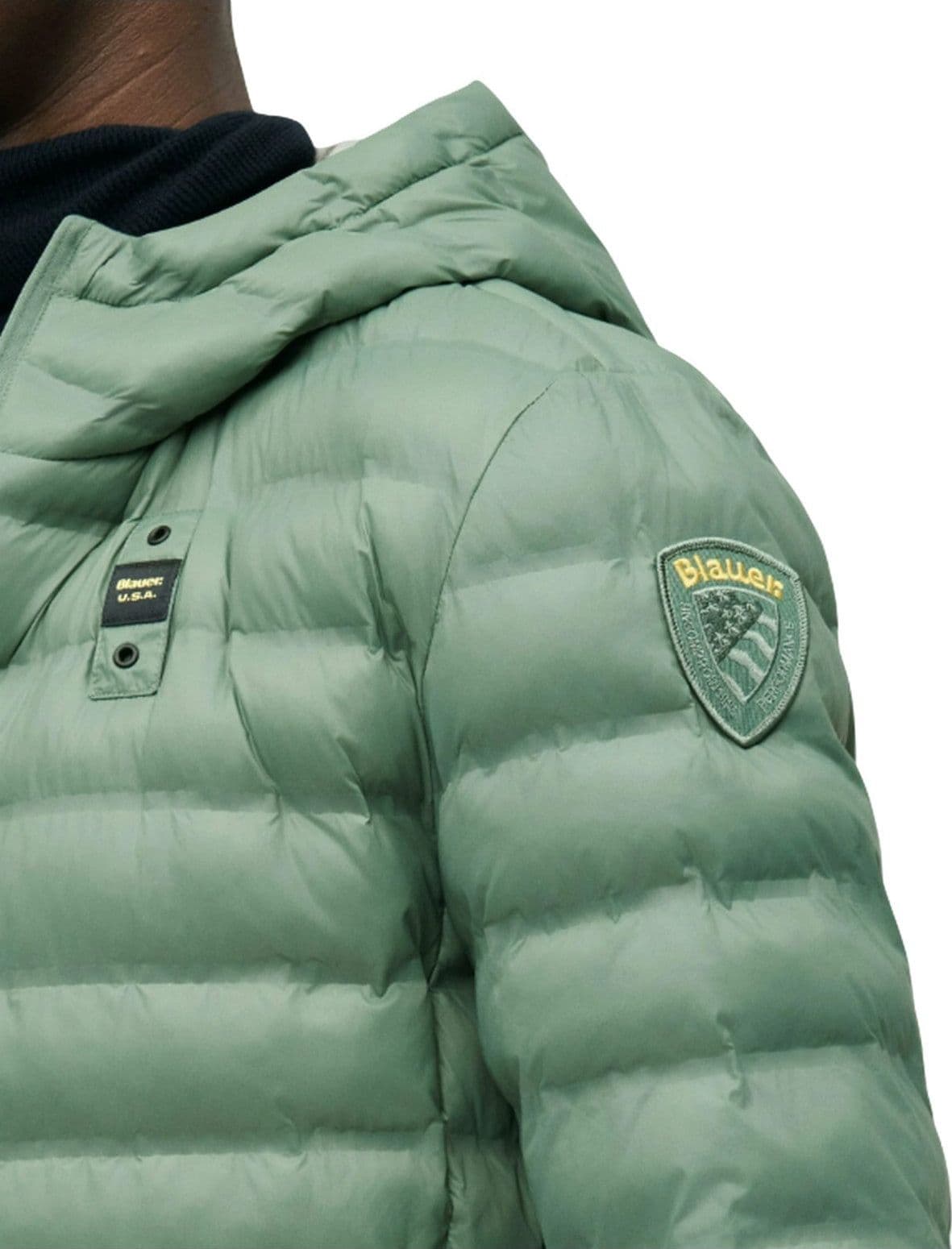 Blauer giubbini uomo blauer - charles - verde - 4