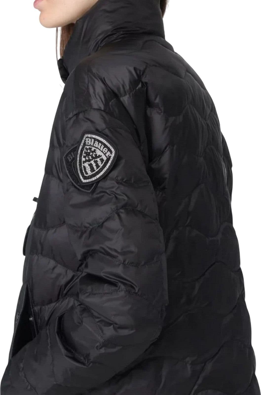 Blauer giubbini donna blauer - derne - nero - 3