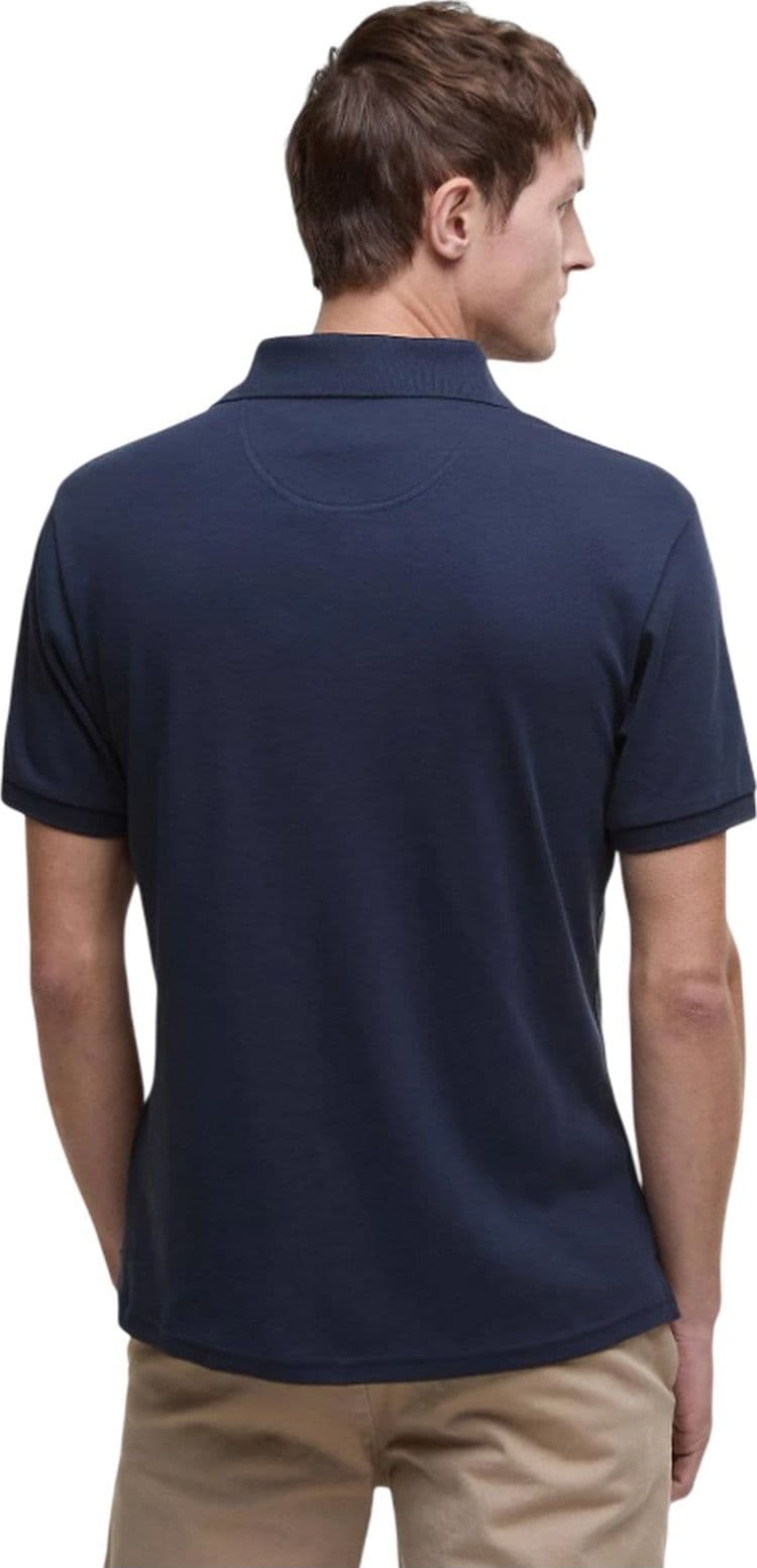 BARBOUR INTERNATIONAL polo uomo barbour international - hylton interlock polo shirt - blu - 3