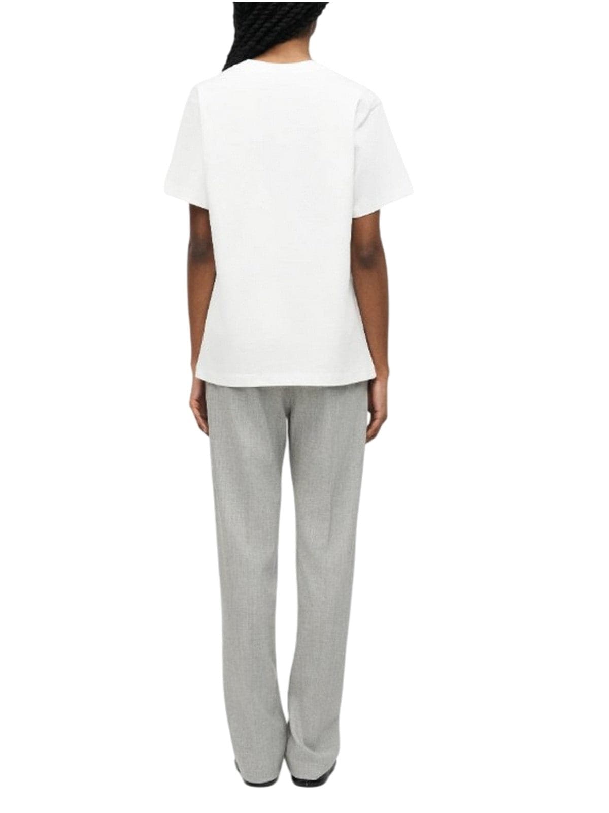 MOSCHINO JEANS t-shirt donna moschino jeans - t-shirt jersey 20 1 - bianco - 3