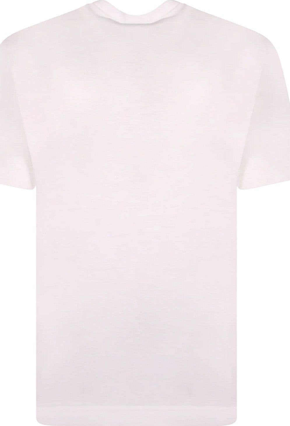EMPORIO ARMANI t-shirt uomo emporio armani - t-shirt off white - bianco - 2