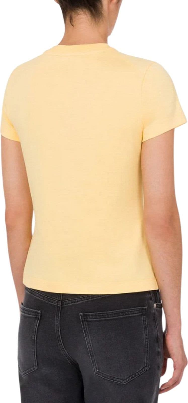 MOSCHINO JEANS t-shirt donna moschino jeans - t-shirt jersey 20 1 - giallo - 3