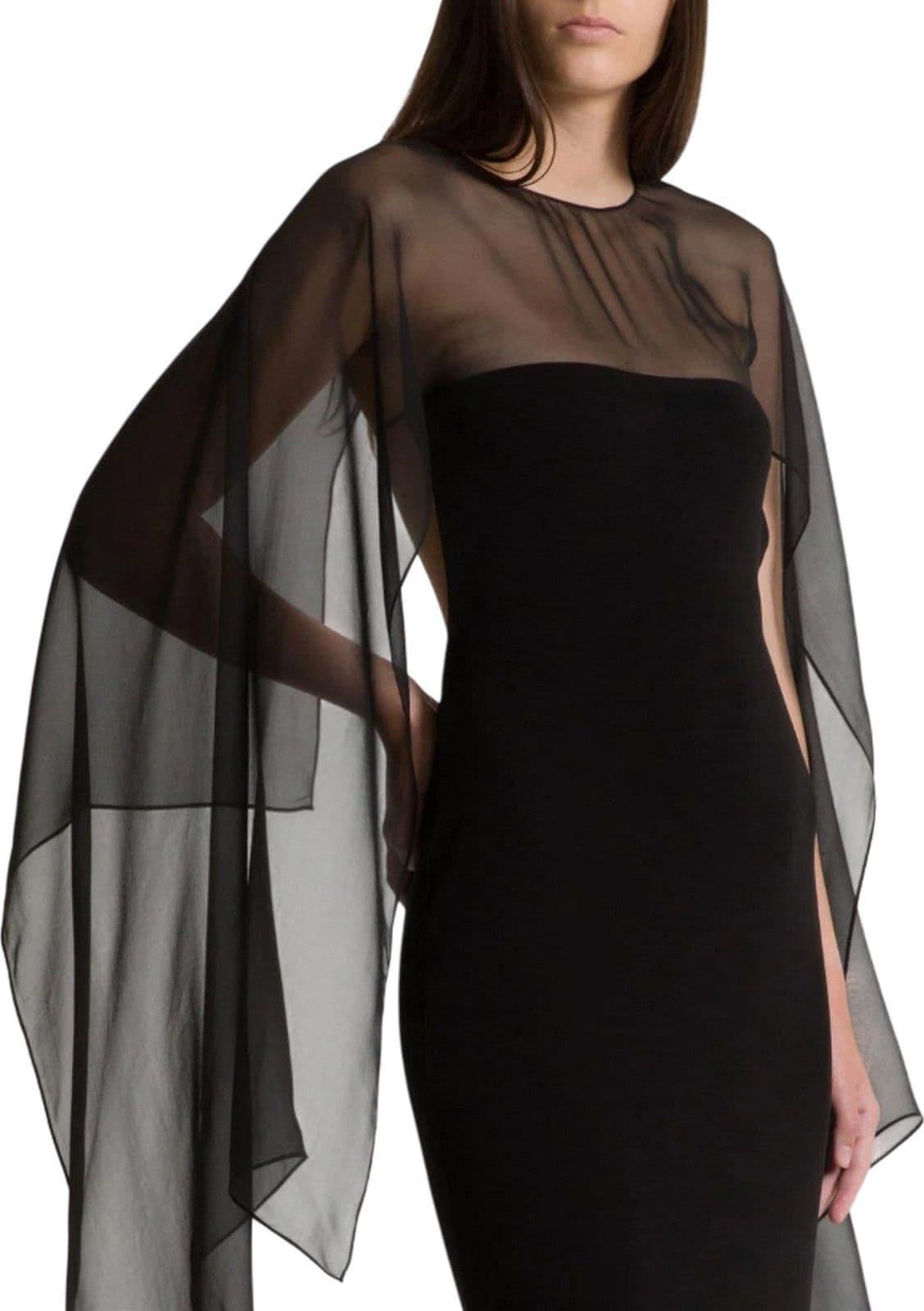 Alberta Ferretti vestiti da sera e cerimonia donna alberta ferretti - abito jersey - nero - 4