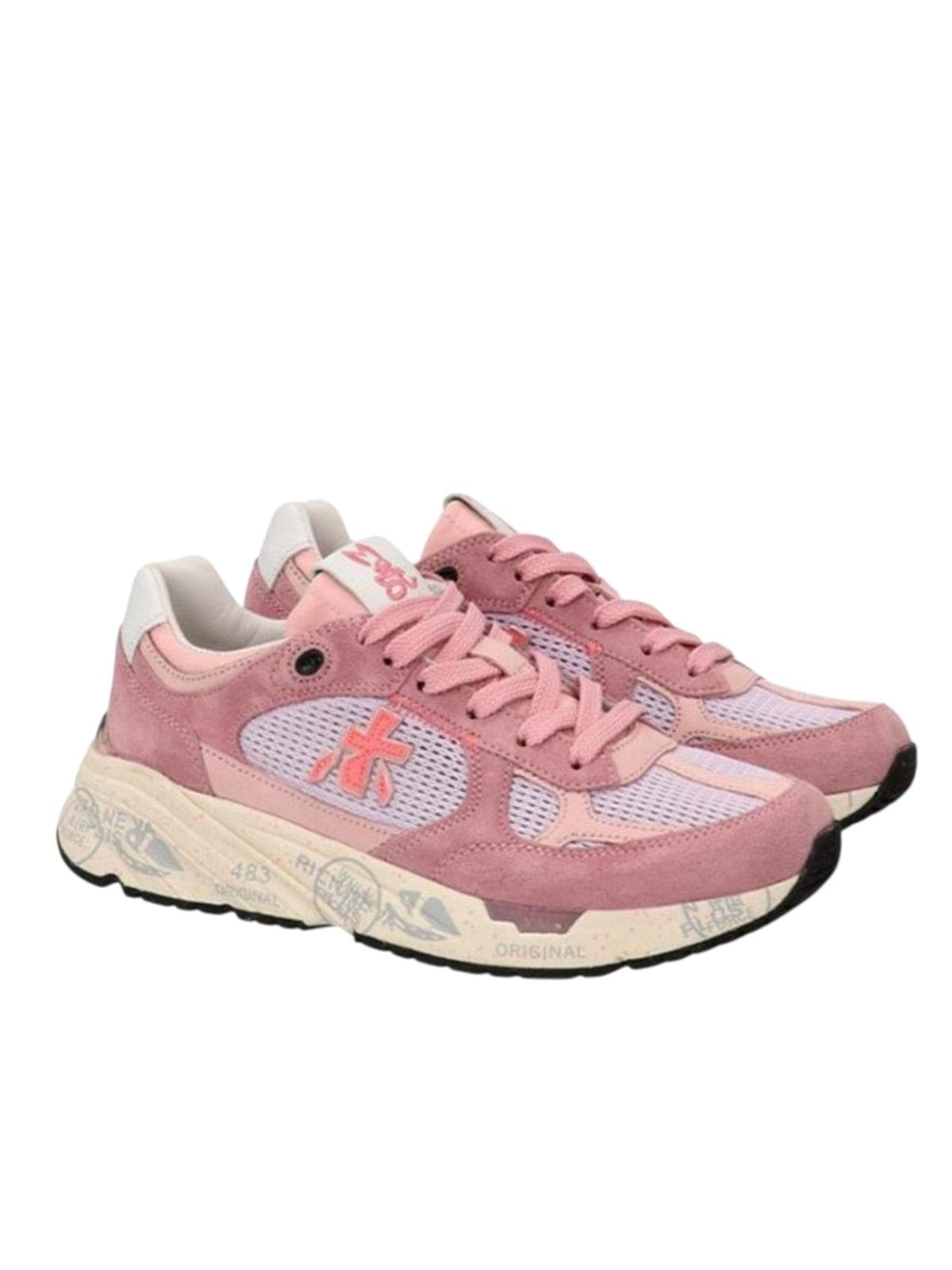 PREMIATA sneaker donna premiata - scarpe allacciata - rosa - 2