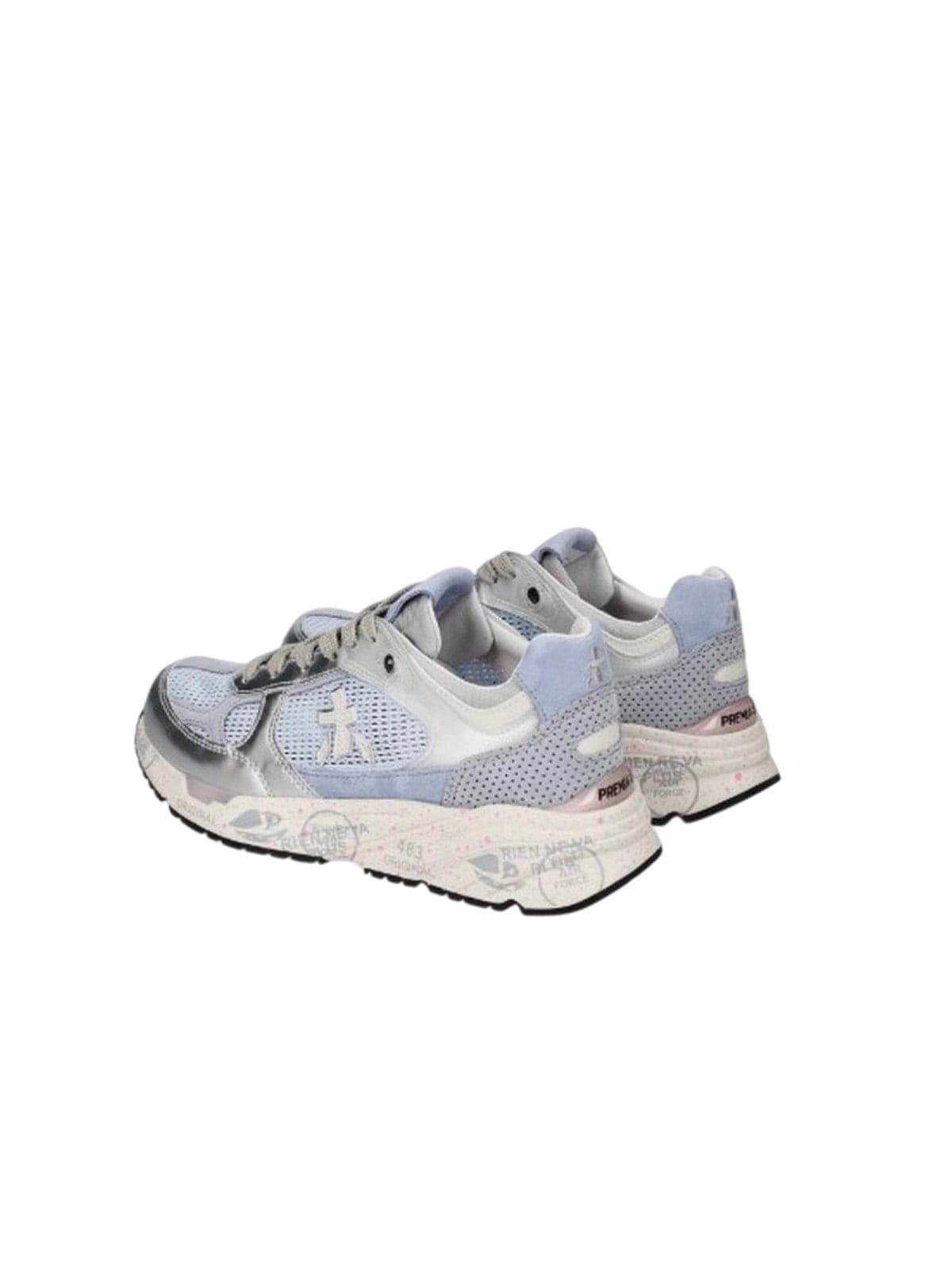 PREMIATA sneaker donna premiata - scarpe allacciata - azzurro - 3