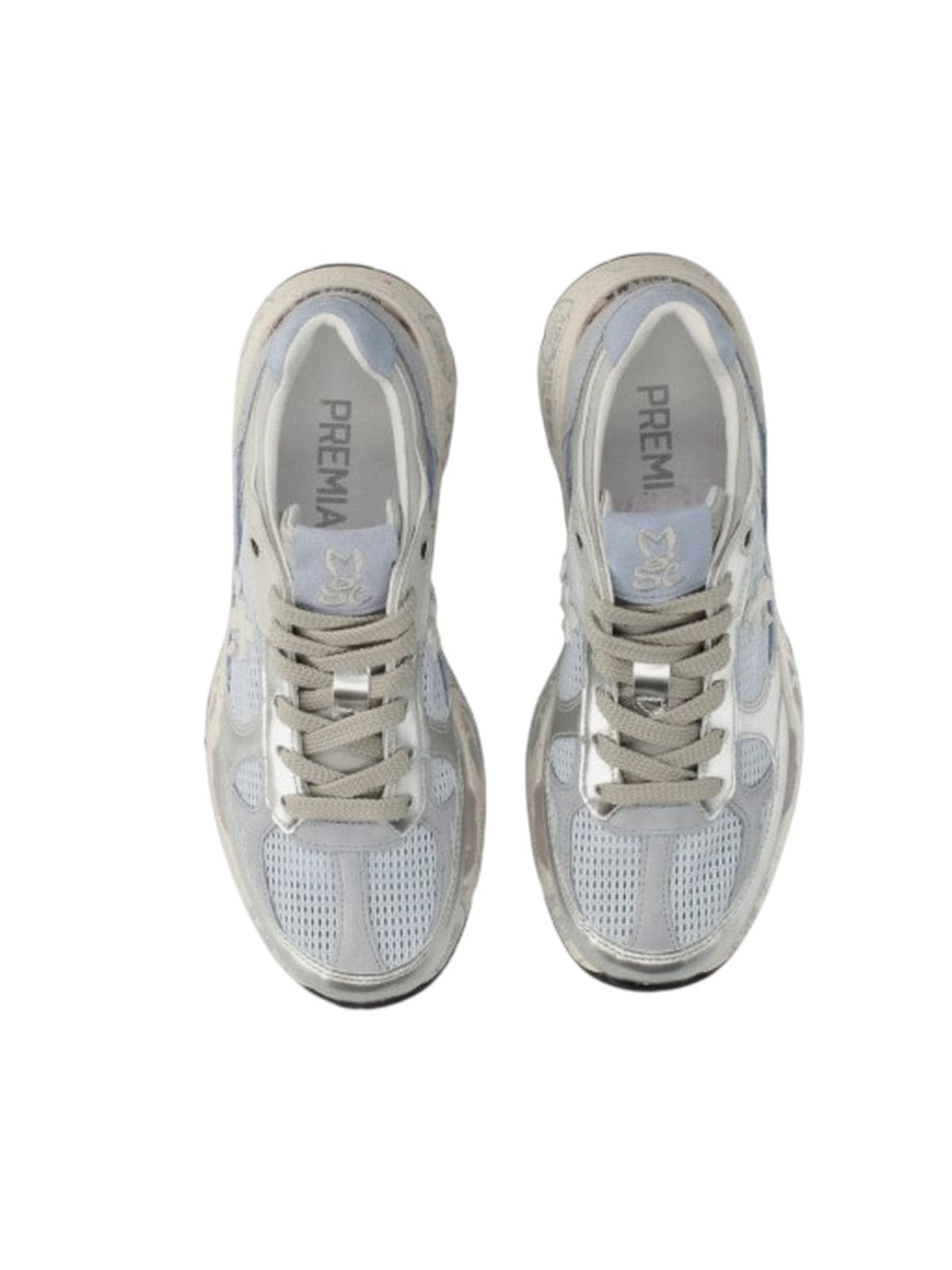 PREMIATA sneaker donna premiata - scarpe allacciata - azzurro - 4