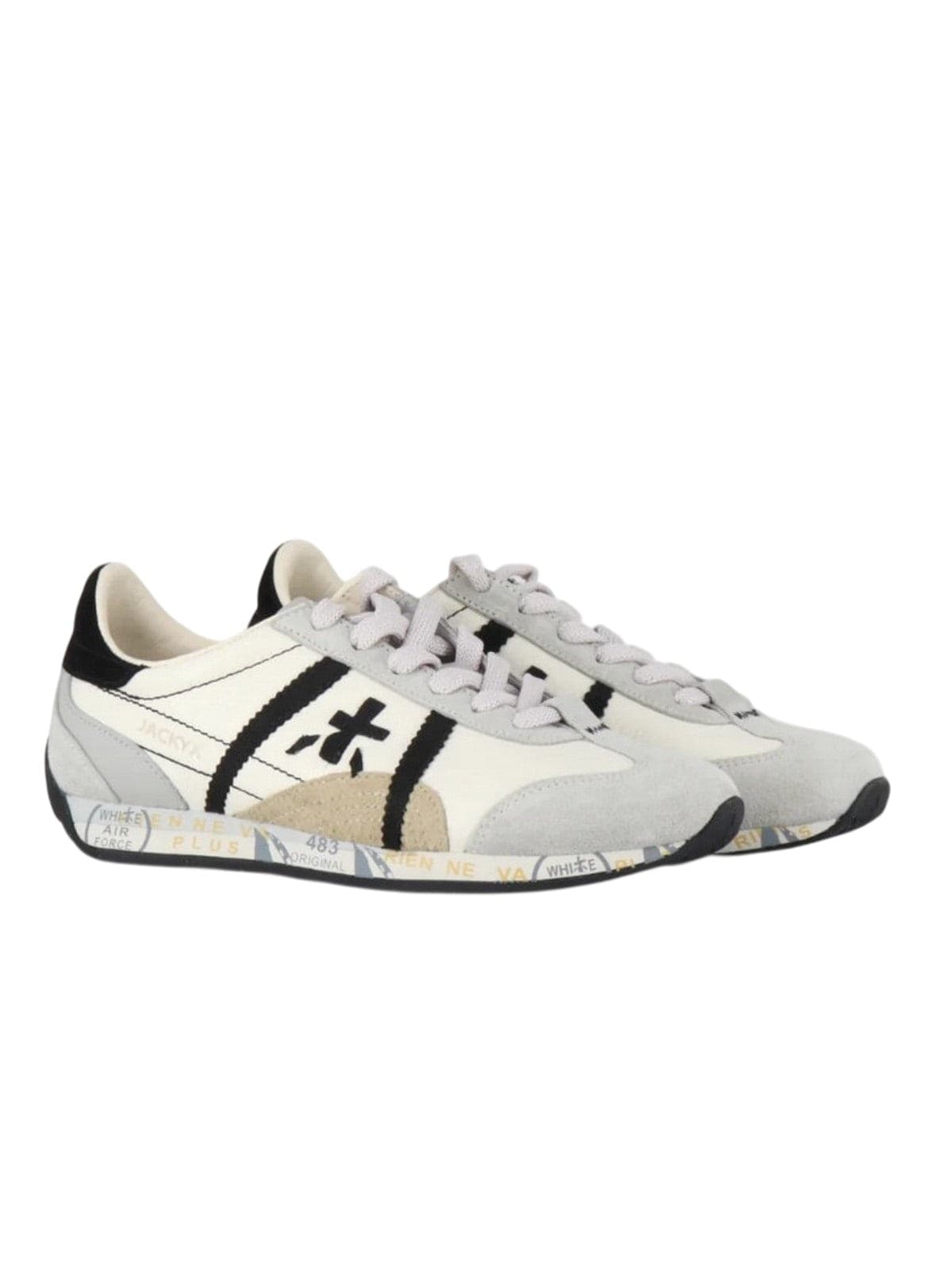 PREMIATA sneaker donna premiata - scarpe allacciata - bianco - 2