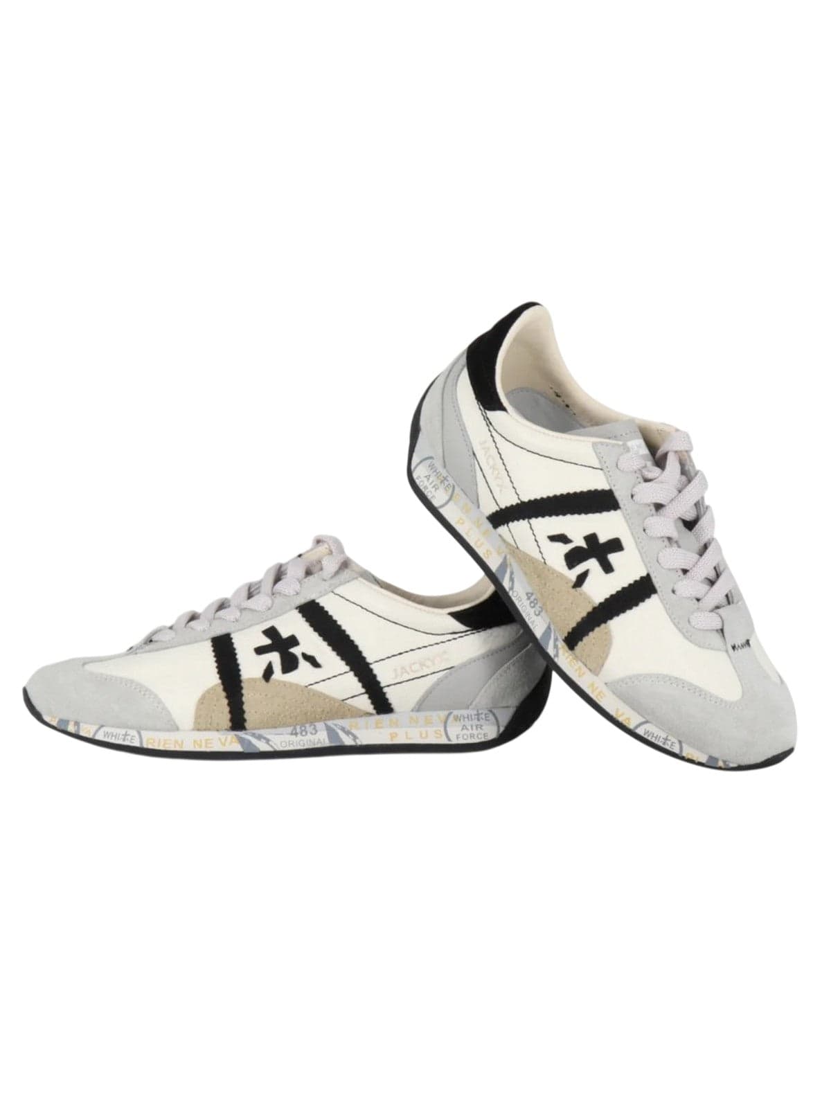 PREMIATA sneaker donna premiata - scarpe allacciata - bianco - 4