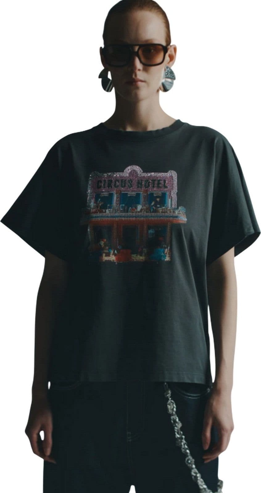 CIRCUS HOTEL altro (t-shirt, polo e top) donna circus hotel - t-shirt - grigio - 2