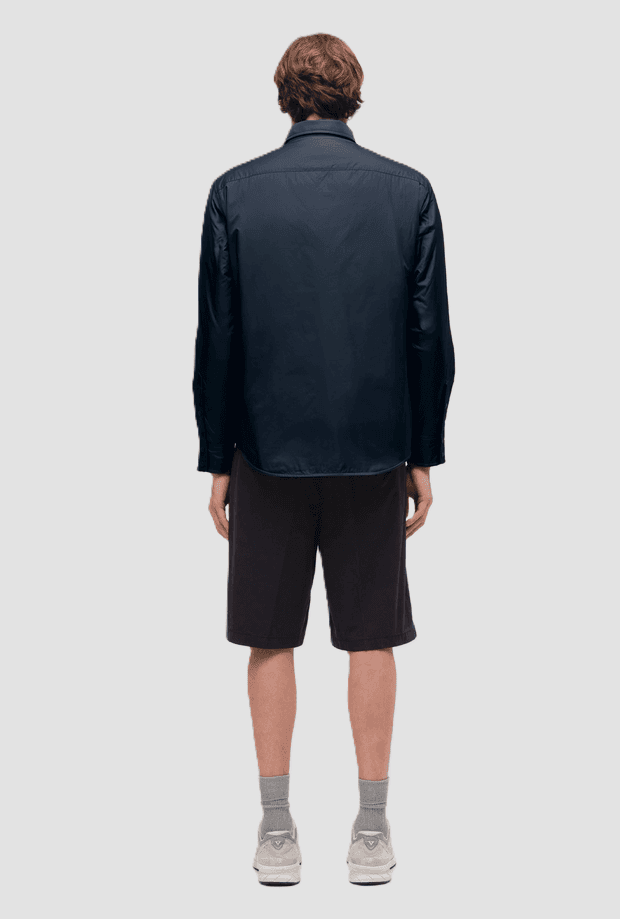ASPESI camicia-giacca da uomo navy blue - 3