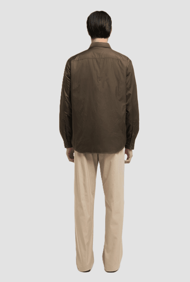 ASPESI camicia-giacca da uomo verde militare - 3