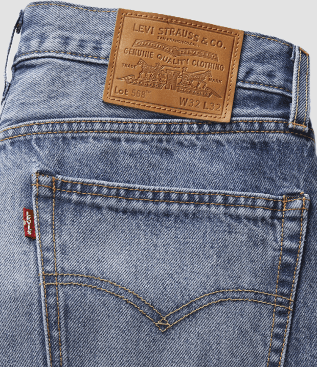 LEVI'S jeans 555 uomo blu medio - 4