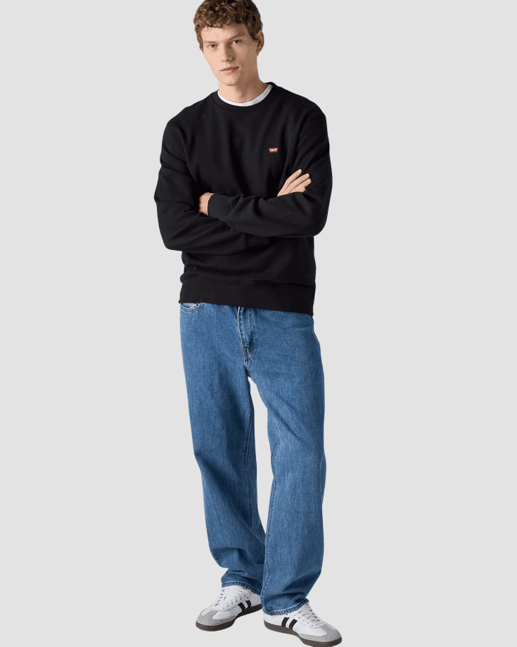 LEVI'S jeans 568 loose fit uomo blu medio - 2