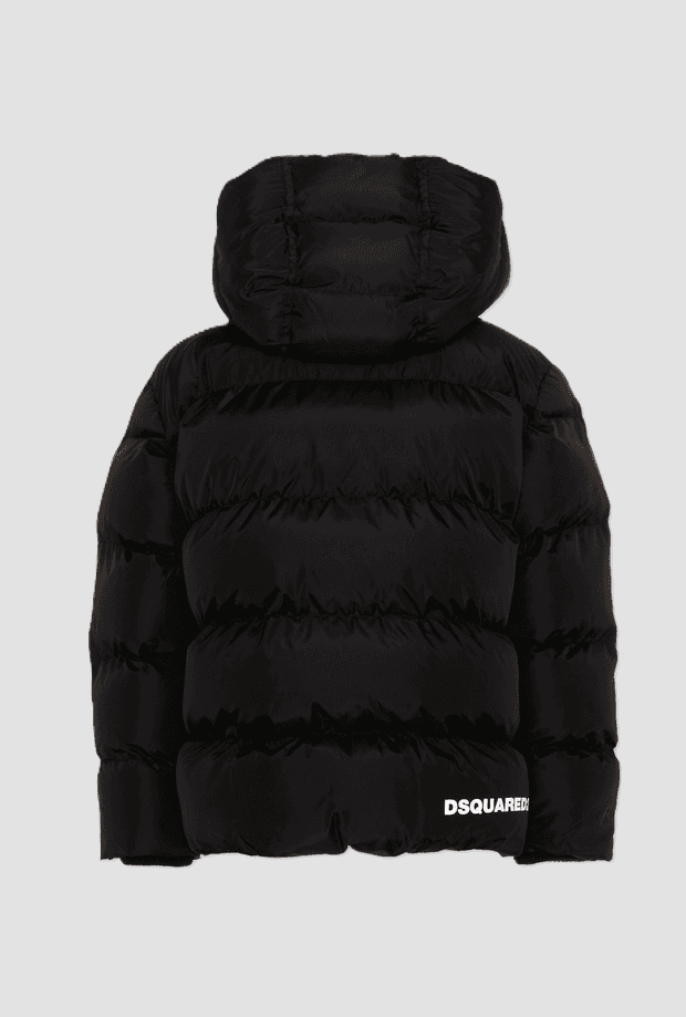 Dsquared piumino bambino nero - 2