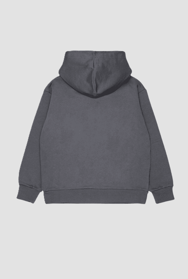 Dsquared felpa con cappuccio bambino antracite - 2
