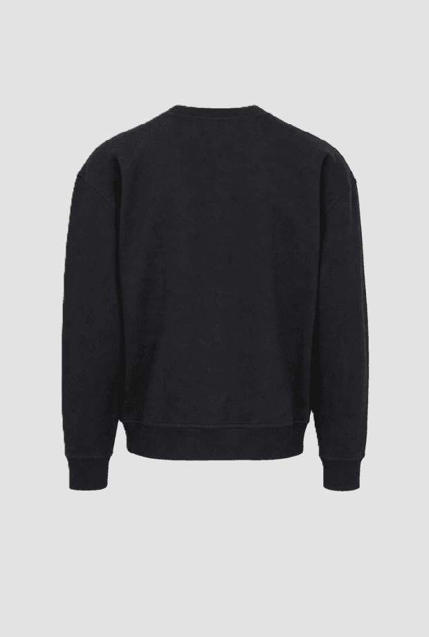 Dsquared felpa girocollo bambino nero - 2