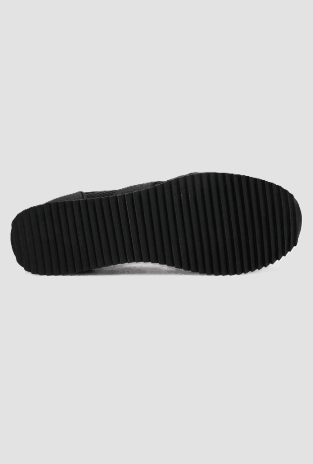 EA7 scarpe uomo nero-oro - 5