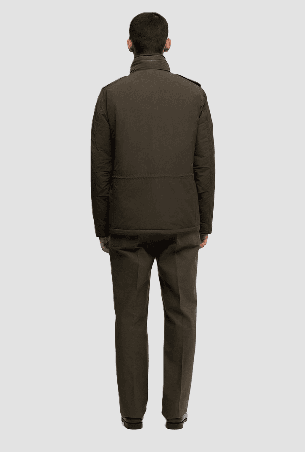 ASPESI giacca a vento da uomo verde militare - 3