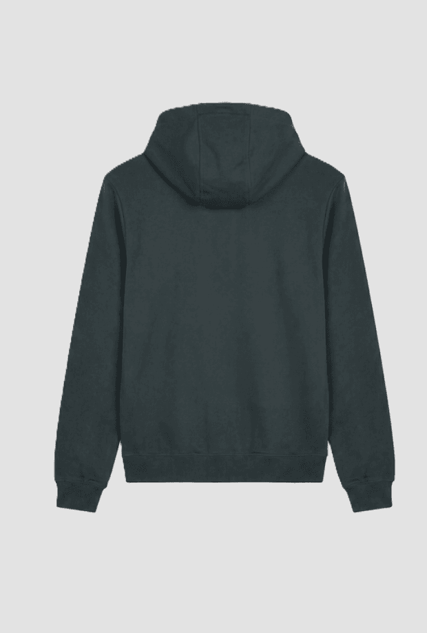 Antony Morato felpa full-zip con cappuccio da uomo verde - 2