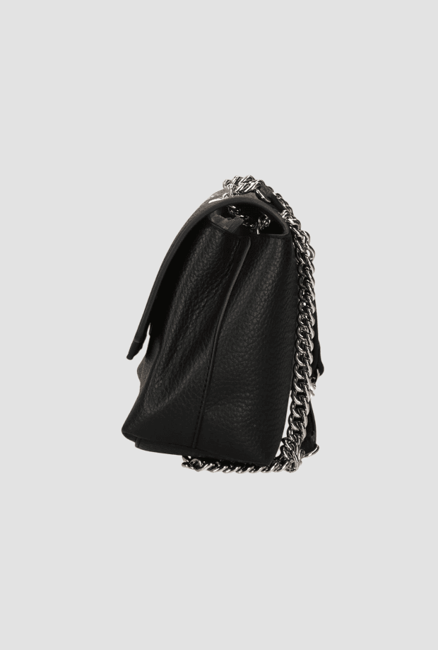 GAELLE borsa con tracolla a catena donna nero - 2