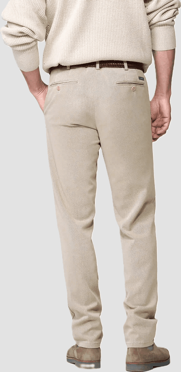 MEYER pantalone bonn-2 uomo beige - 3