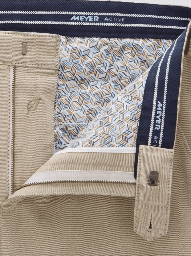 MEYER pantalone bonn-2 uomo beige - 5
